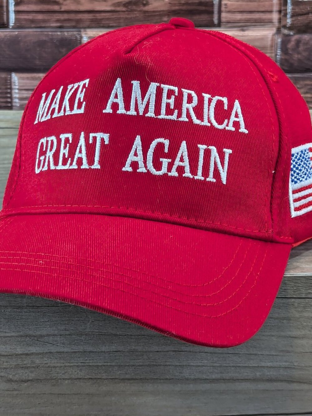 Make America Great Again MAGA 45-47 Red Donald Trump Hat President Cap US Flag
